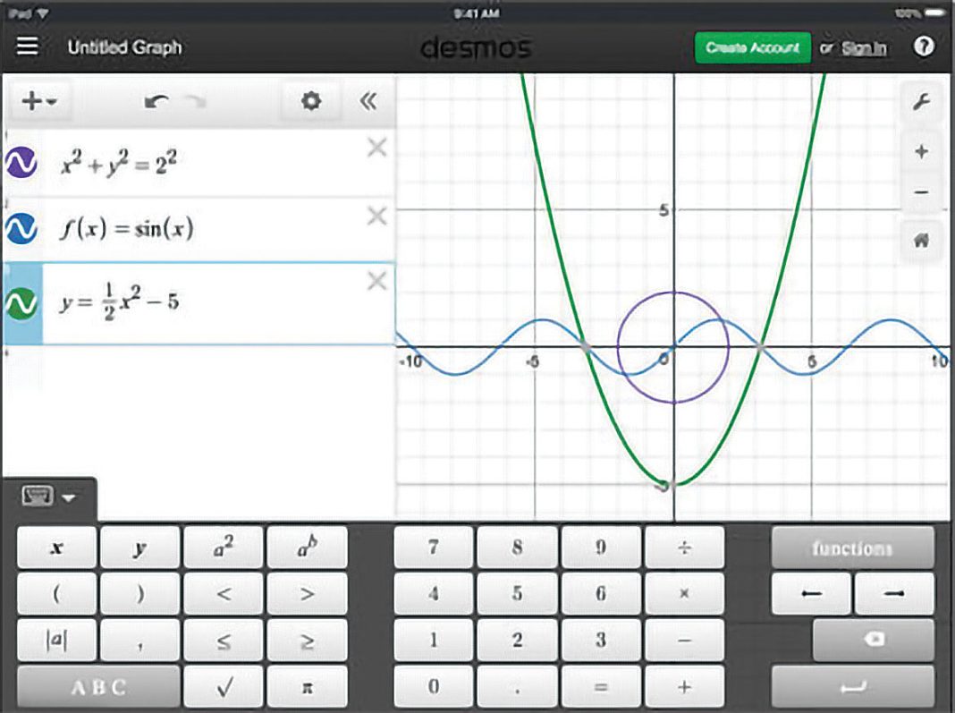 Desmos Graphing Calculator Best Science Apps