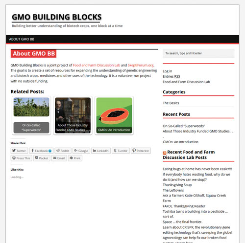 GMO Building Blocks