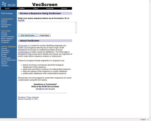 vecscreen