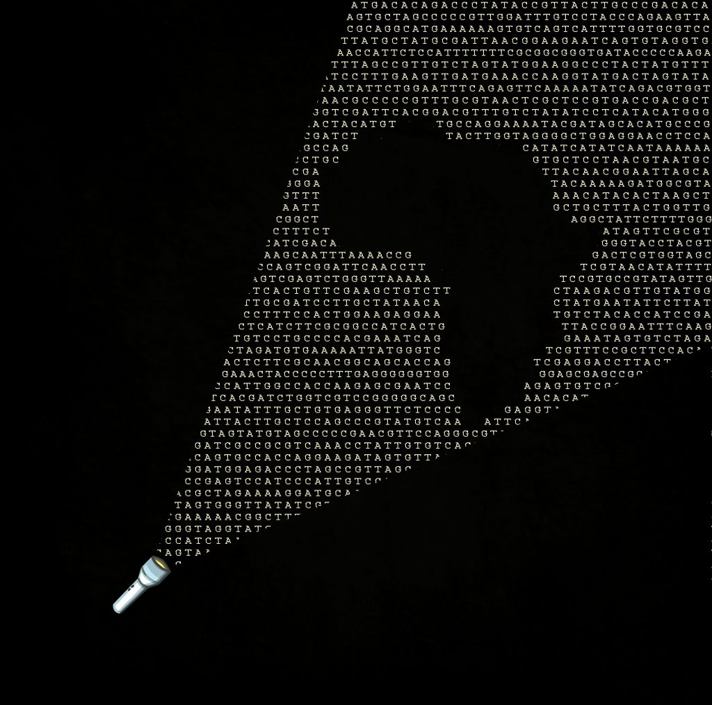 Data out of a flashlight
