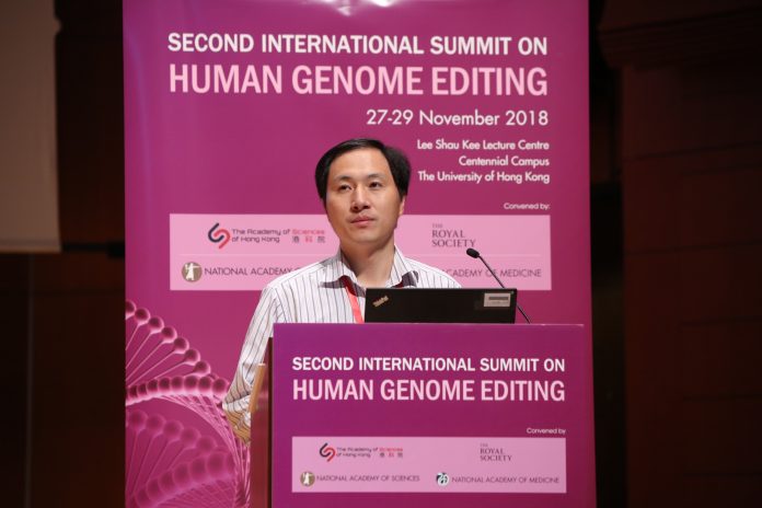 He Jiankui Research Prompts U.S. Academies, U.K. Society to Create Germline Editing Commission