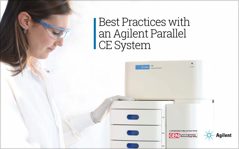 Best Practices with an Agilent Parallel CE System