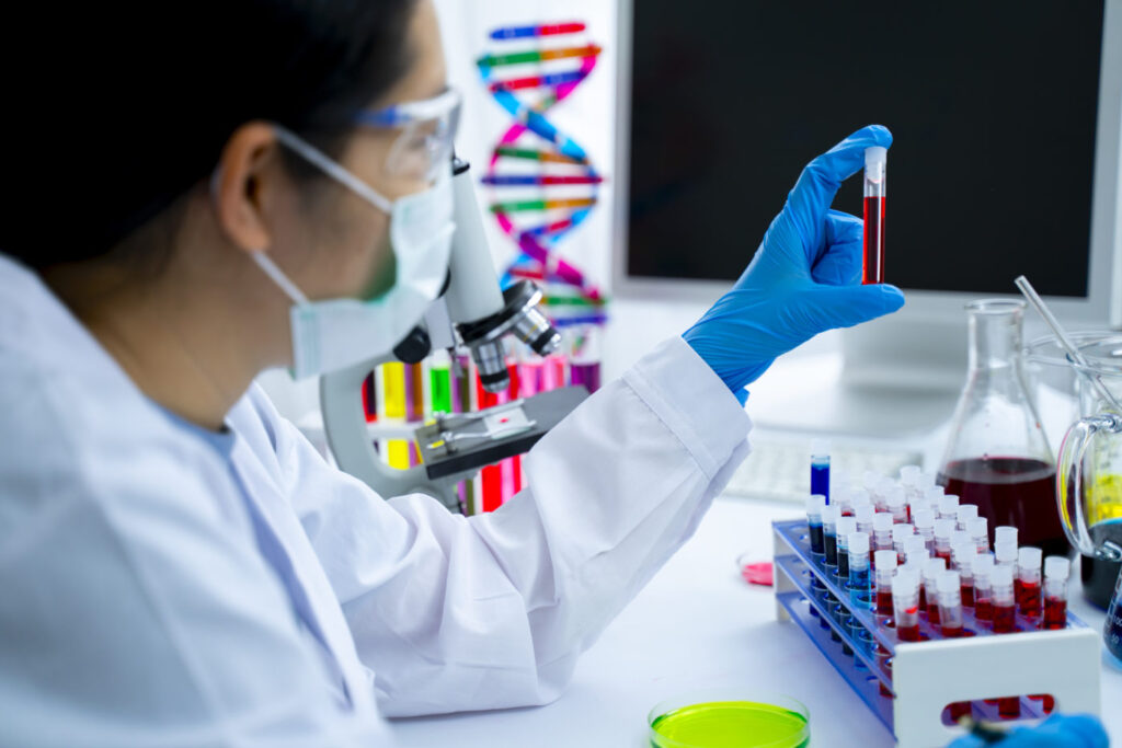 Health care, Blood test