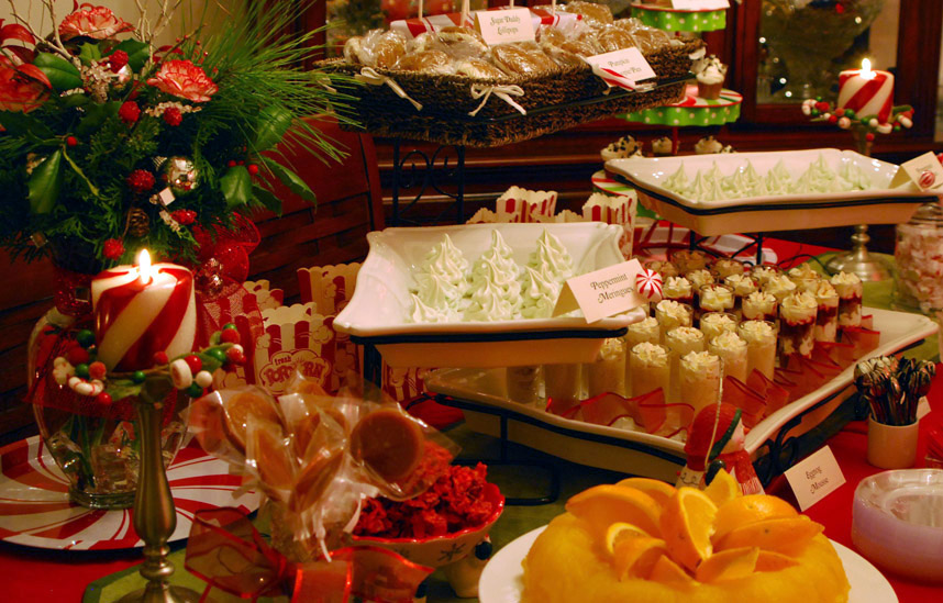 Christmas Dessert Table