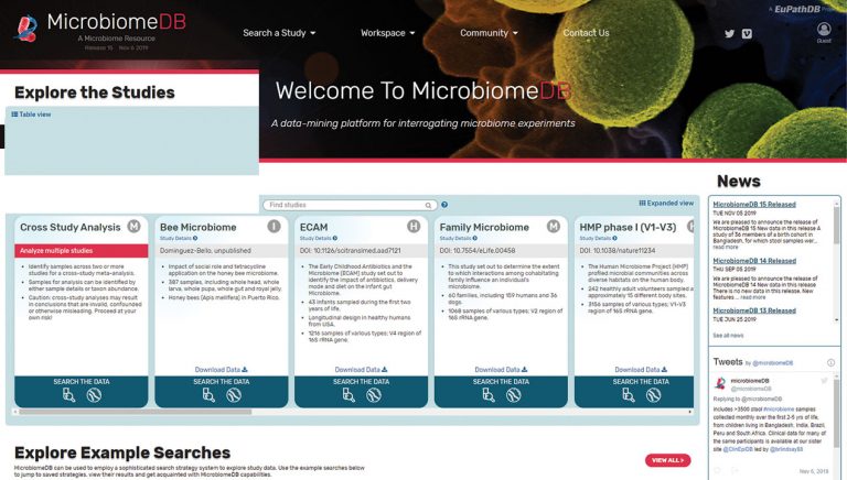 MicrobiomeDB