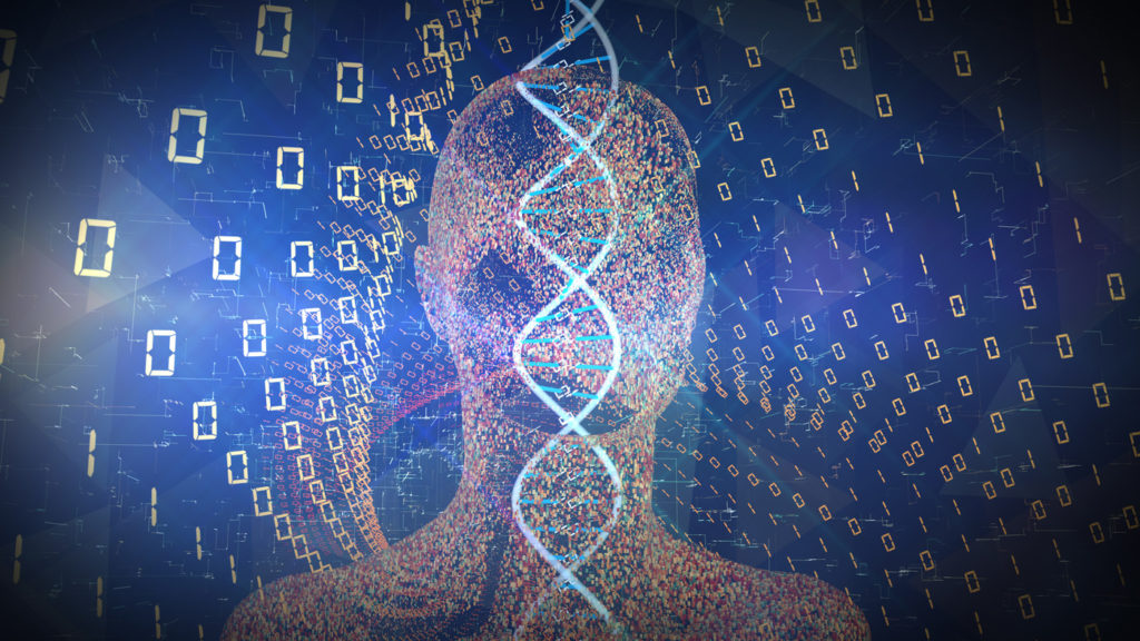 Digital DNA Concept