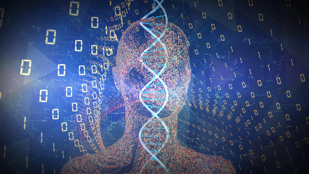 Digital DNA Concept