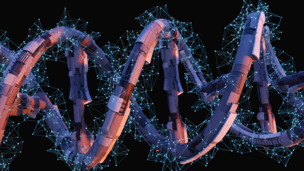 DNA SciFi Helix
