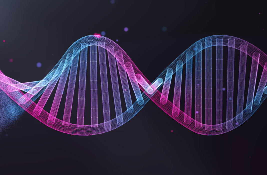 Horizontal DNA Double Helixx