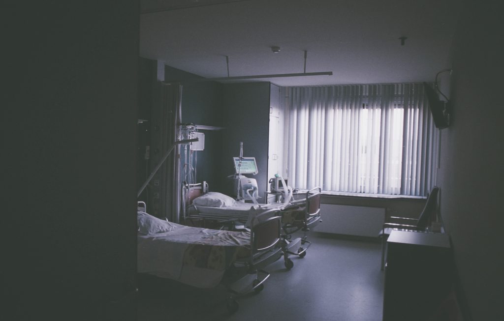Modern hospital