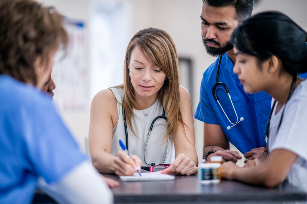 Doctors meeting