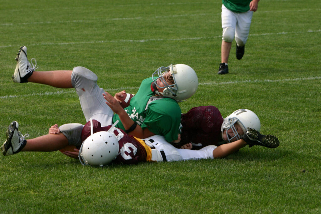 tackled