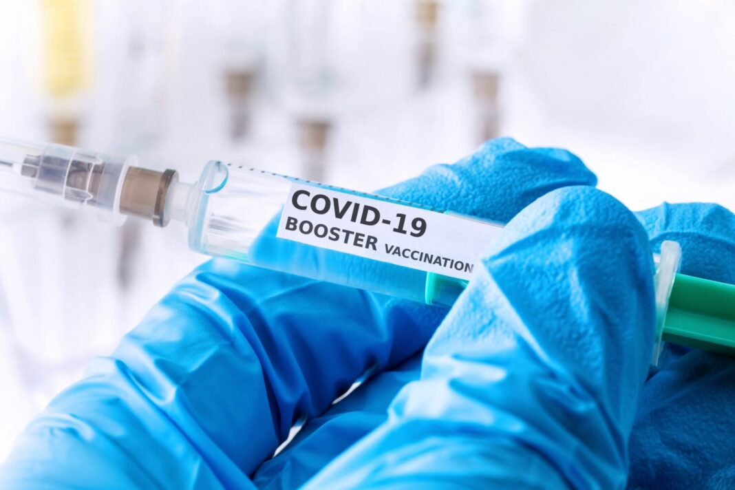 covid-19 coronavirus booster vaccination concept