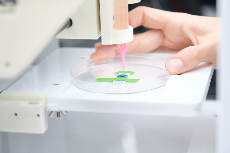 Core-Shell Bioprinting Enables Fine-Tuning the Microenvironment