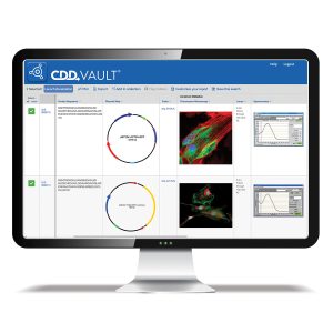 CDD Biological Data Management on MAC screen