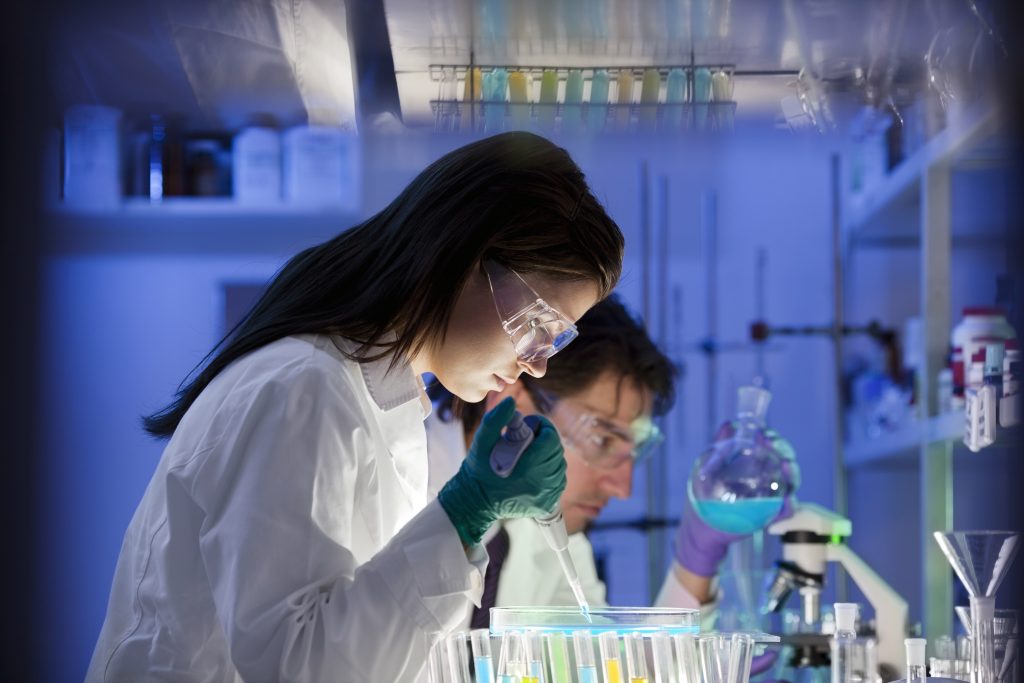 group of Scientist In Laboratory