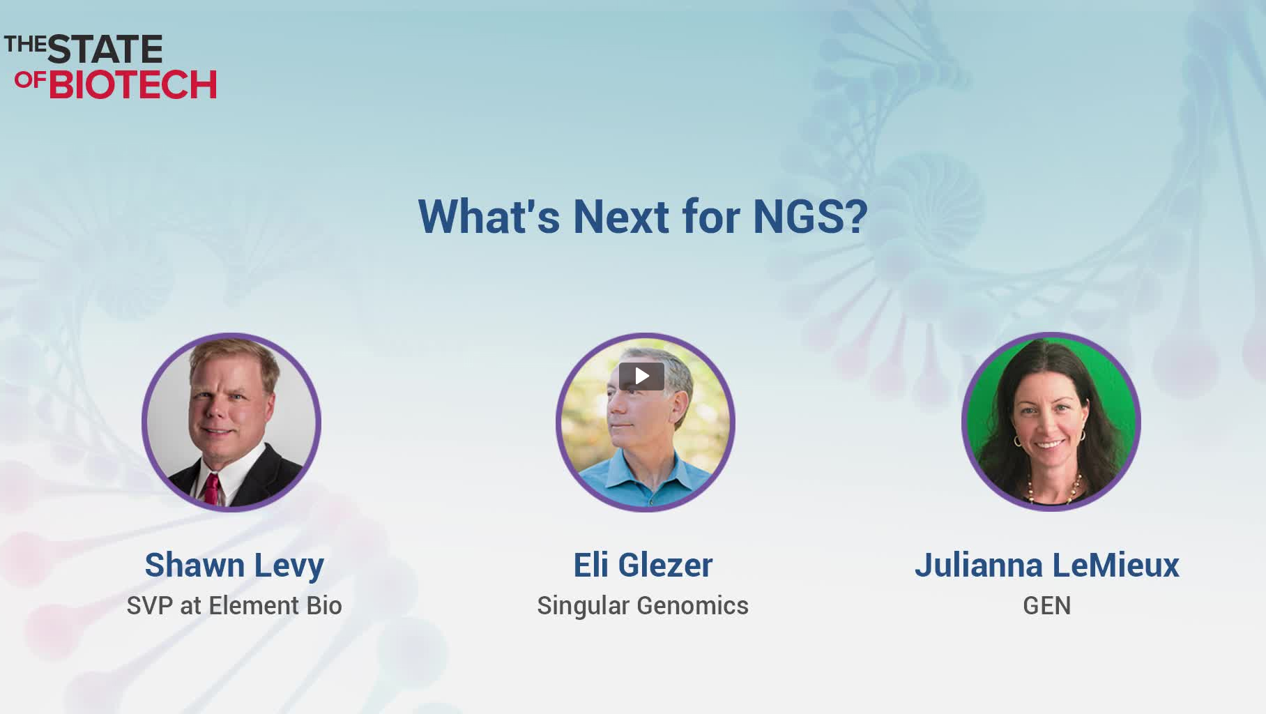 What's Next for NGS? A Conversation with Eli Glezer and Shawn Levy