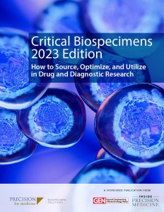 Critical Biospecimens 2023 Edition