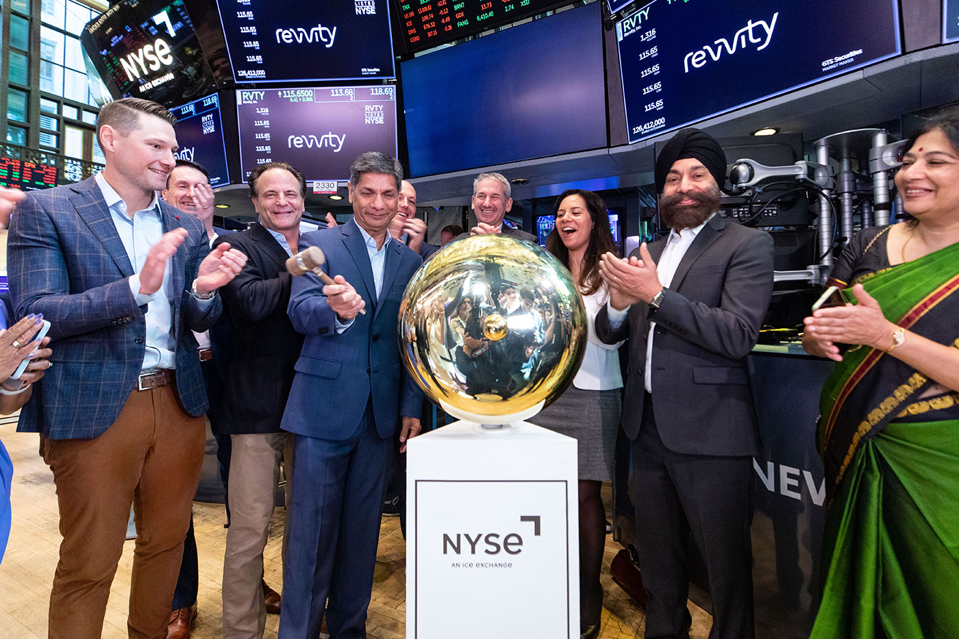 Revvity rang the opening bell at the NYSE