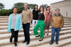 From left: Gabriela Estepa, Ron Evans, Ruth Yu, Corina Antal, Annette Atkin, and Michael Downes.