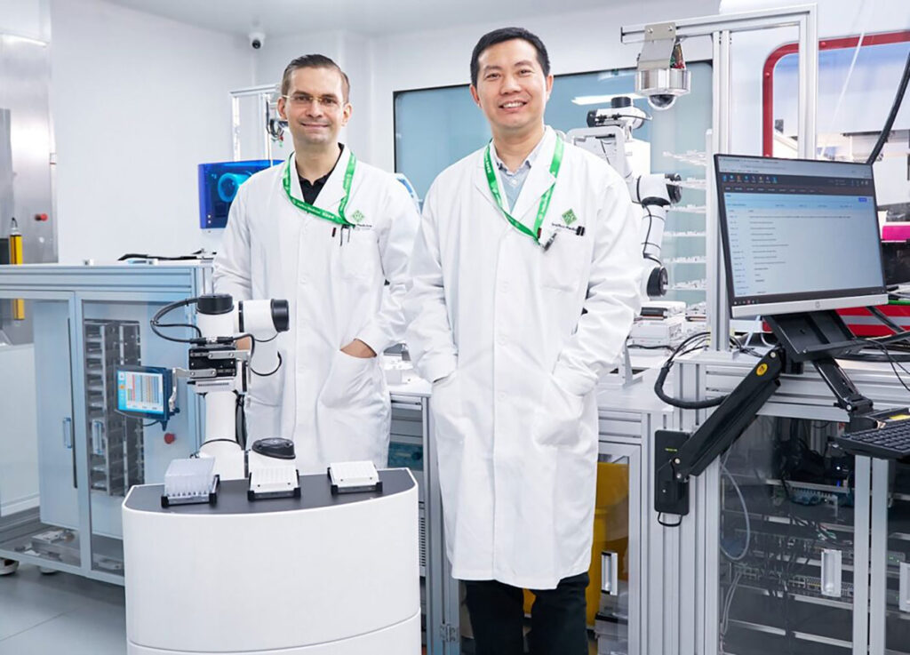 Zhavoronkov, PhD, and Feng Ren, PhD