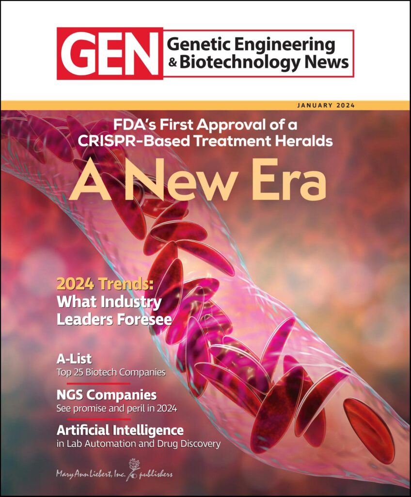 GEN January 2024 issue cover