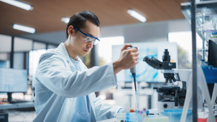 scientist in lab
