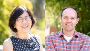 Researchers Mark LaBarge of City of Hope (right) and Lydia Sohn (left) UC Berkeley [City of Hope and UC Berkeley]