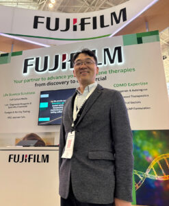 Tom Hasegawa Fuji Film booth