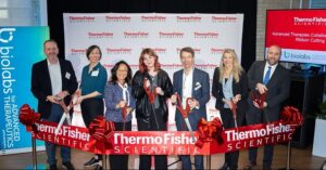 Thermo Fisher Scientific executives celebrated the opening of the East Coast Advanced Therapies Collaboration Center (ATxCC) in Philadelphia’s Old City