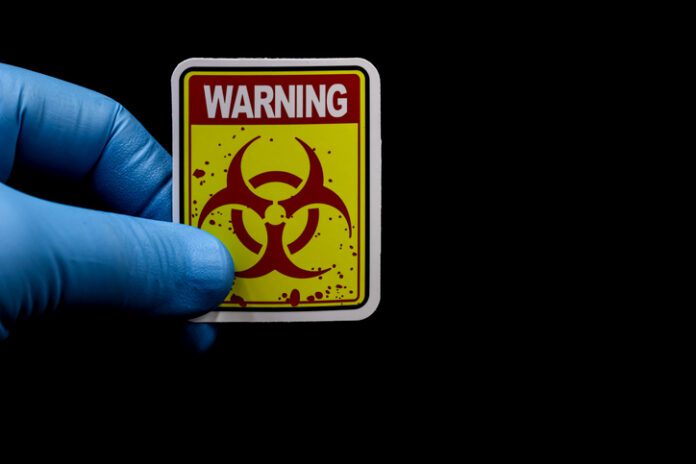biohazard warning