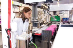 automated RNA synthesis at the Inceptive wet lab