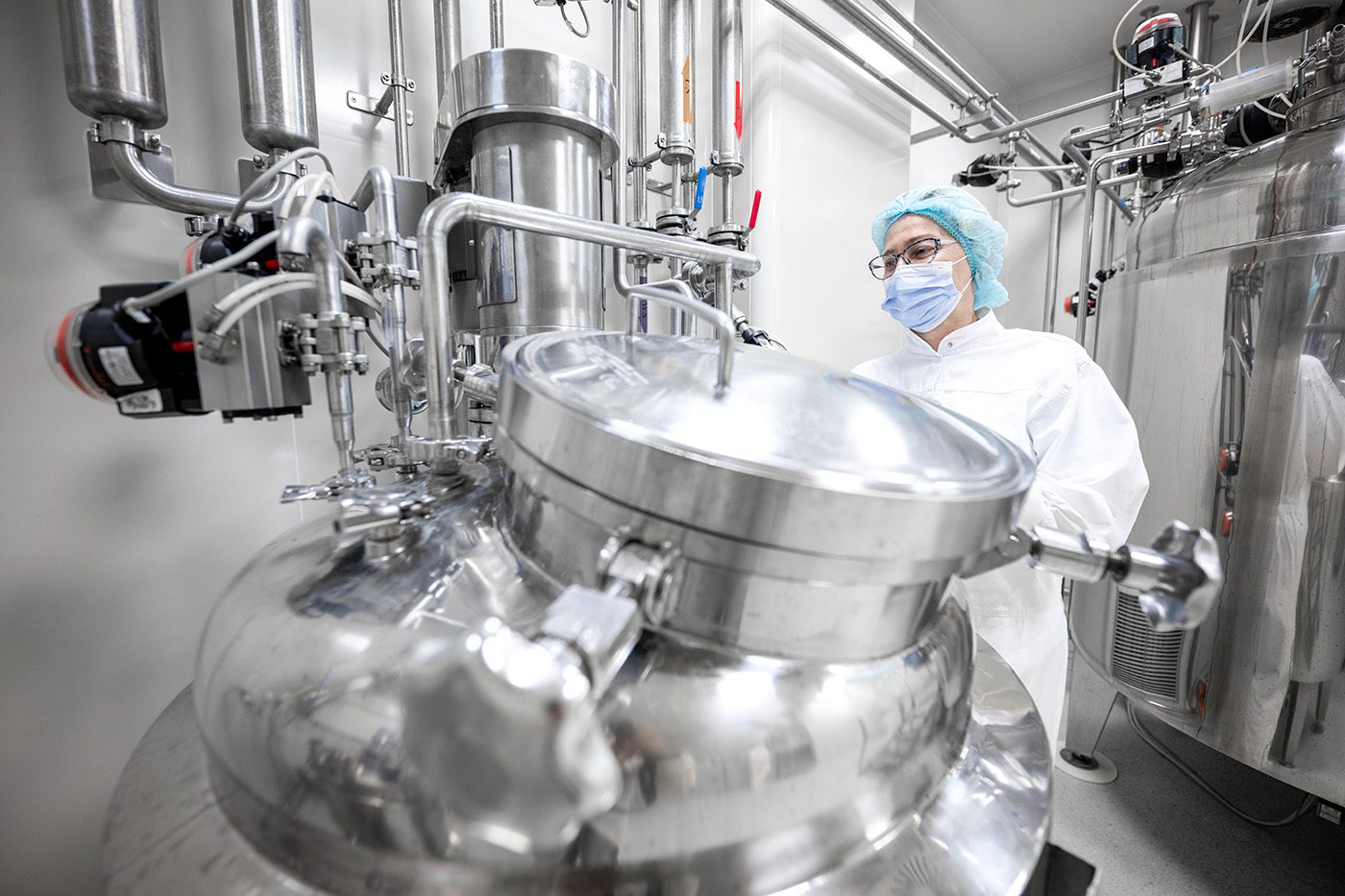 Advancing Microbial-Derived Biologics from Scale-Up to Commercial Production