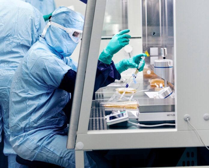 Novartis-process-operator-in-biosafety-cabinet-CROPPED11111