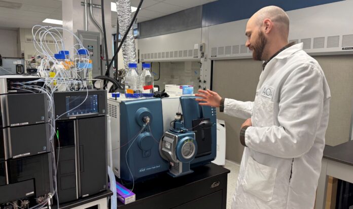 Mass spectrometry allows for the identification and quantification of a wide range of molecules from small metabolites to larger proteins. [AOA Dx]